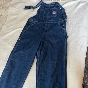 Carhartt denim overalls